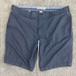 Jos. A. Bank Flat Front Blue Shorts for Casual Style